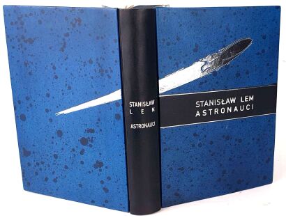 LEM- ASTRONAUCI / ASTRONAUTS the book debut, 1st edition, premium leather binding
