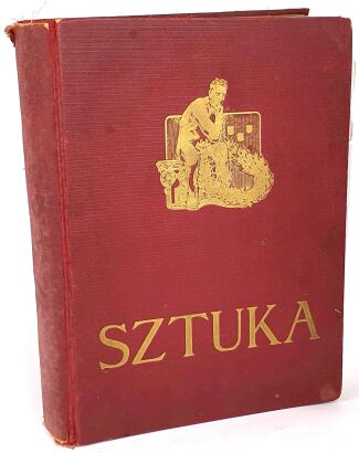 SZTUKA Miesięcznik ilustrowany,  poświęcony sztuce i kulturze. Lwów 1911 - 1913. Wł. Jarocki - autolitografia