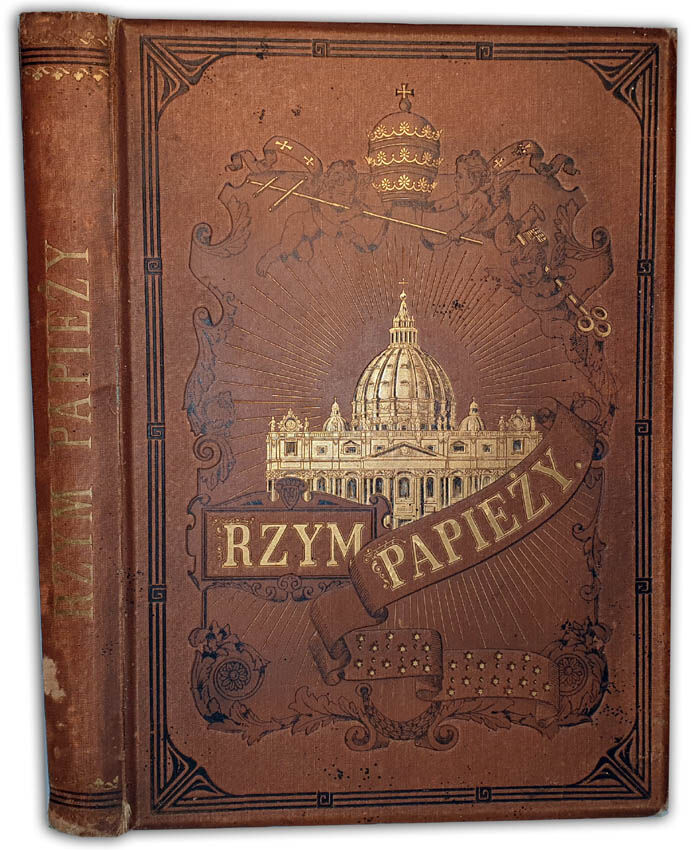 RZYM PAPIEŻY wyd. 1896r.