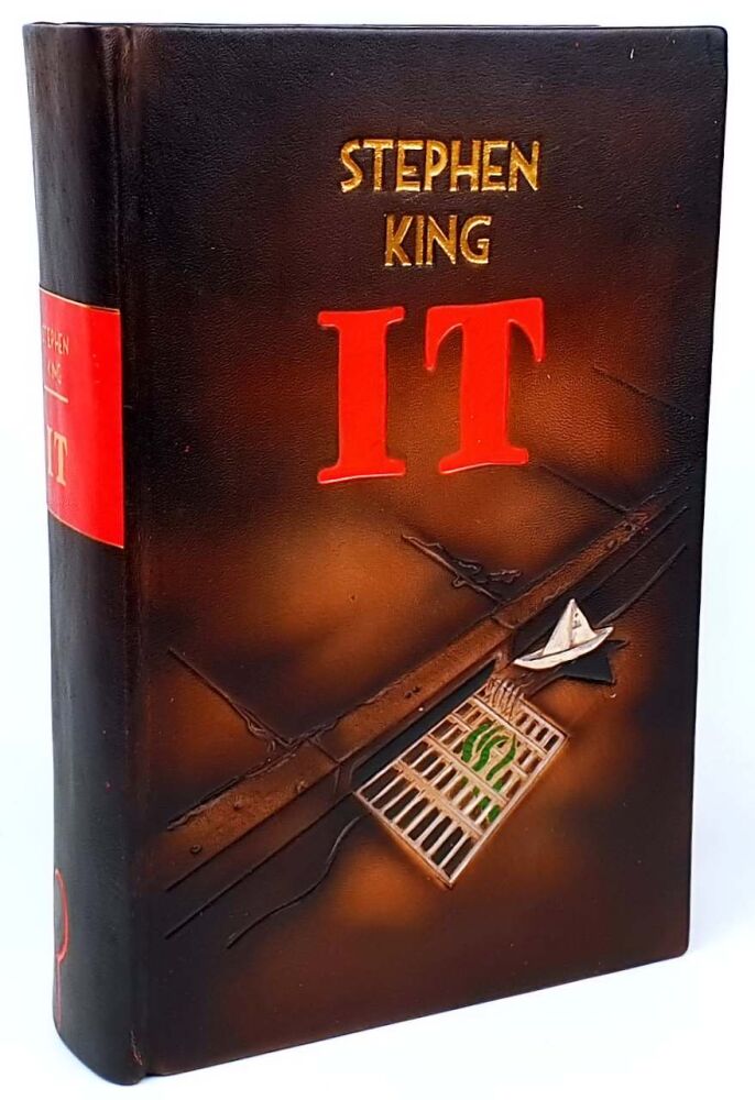STEPHEN KING - IT first edition, leather bound, NFT token