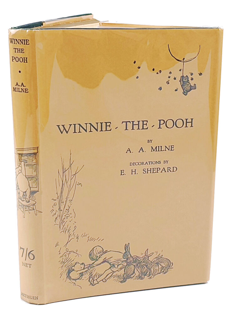 Winnie The Pooh, Kubuś Puchatek, Milne, pierwsze wydanie, obwoluta