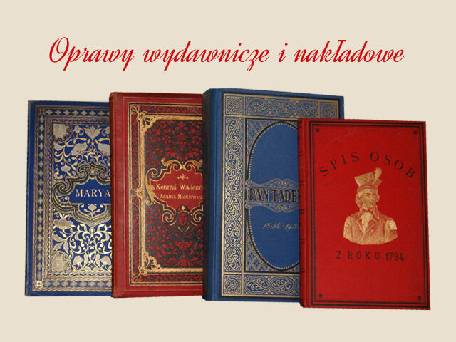 Polish original covers for books.